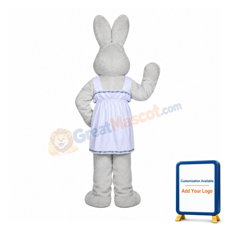 Female Easter Bunny Mascot Costume