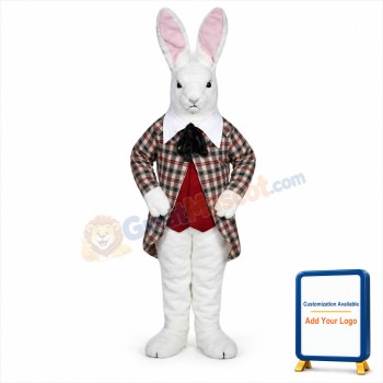 Fierce Easter Bunny Mascot Costume