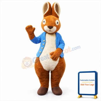 Cute Easter Bunny Mascot Costume
