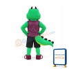 College Crocodile Mascot Costume