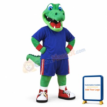 College Alligator Mascot Costume