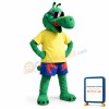 Cool Alligator Mascot Costume