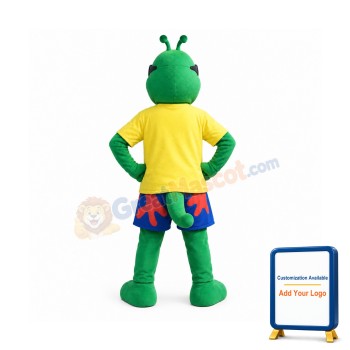 Cool Alligator Mascot Costume