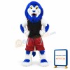 Blue Sport Lion Mascot Costume