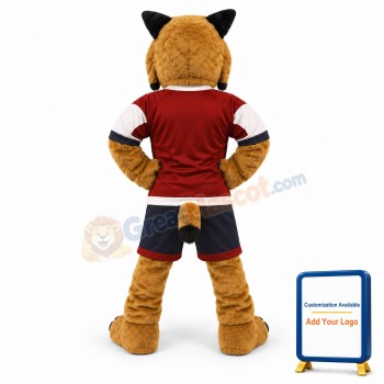 College Wildcat Mascot Costume