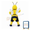Power Fierce Hornet Mascot Costume