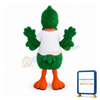 Green Duck Mascot Costume