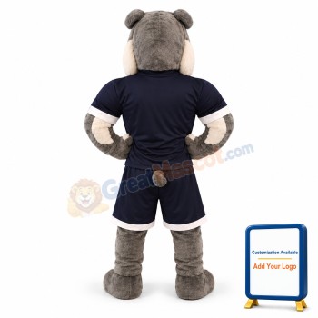 High School Bull Dog Mascot Costume