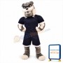 High School Bull Dog Mascot Costume