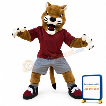 University Wild Cat Mascot Costume