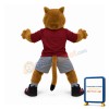 University Wild Cat Mascot Costume