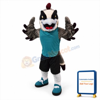 Sport Falcon Mascot Costume