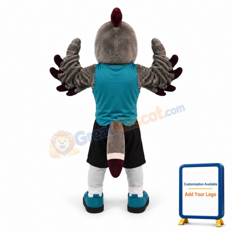 Sport Falcon Mascot Costume