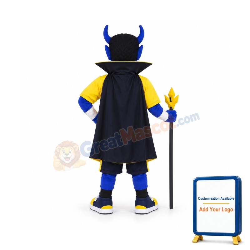 Blue Devil Mascot Costume