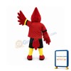 College Cardinal Mascot Costume