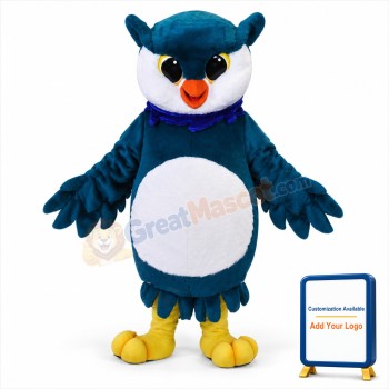 College Owl Mascot Costume