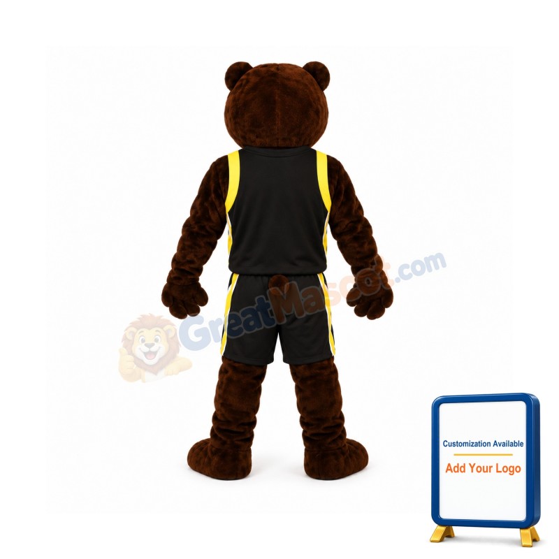 Fierce Brown Bear Mascot Costume