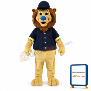 Baseball Sport Lion Mascot Costume