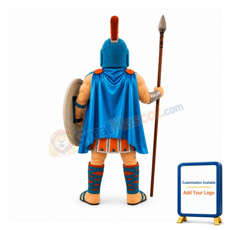 High School Spartan Mascot Costume
