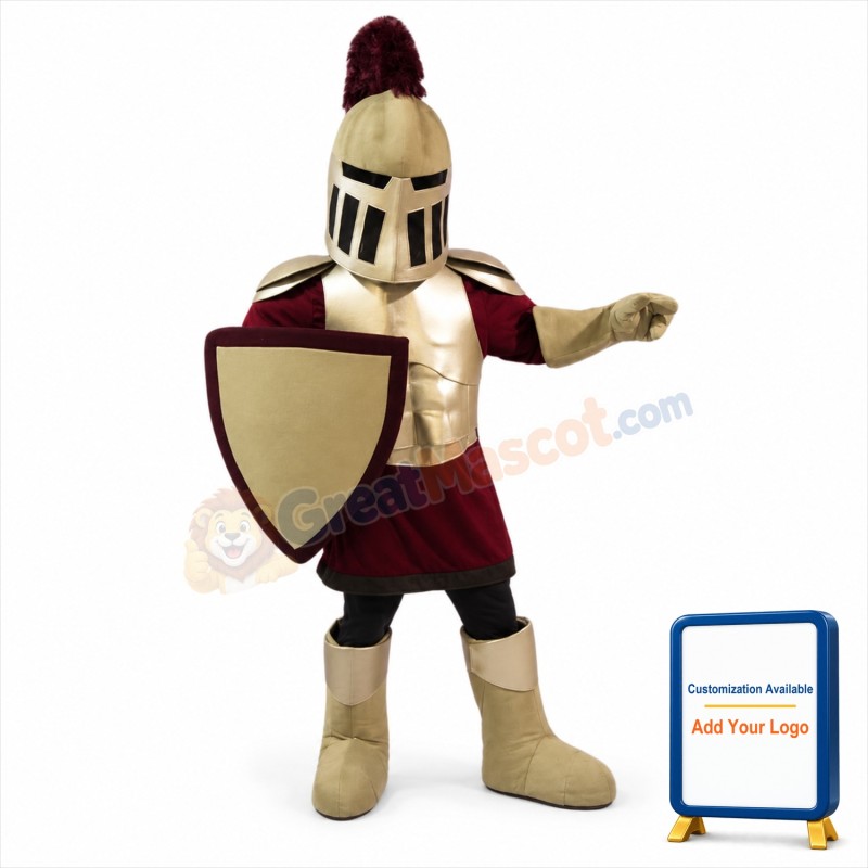 College Knight Mascot Costume