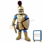 Blue & Golden Knight Mascot Costume