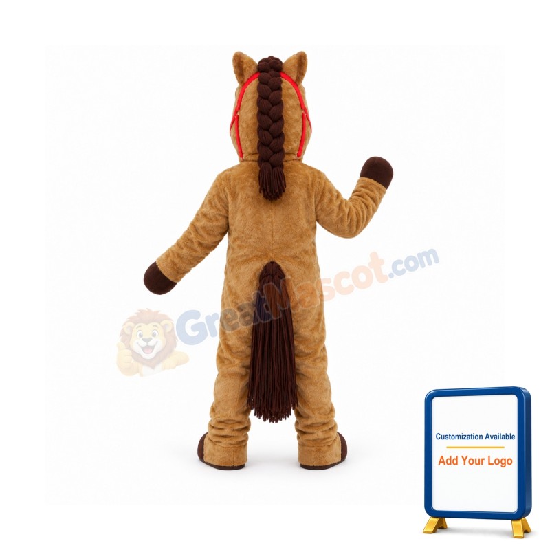 High School Horse Mascot Costume