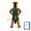 Sport Brown Horse Mascot Costume
