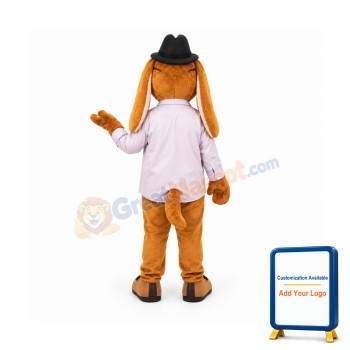 Brown Dog Mascot Costume