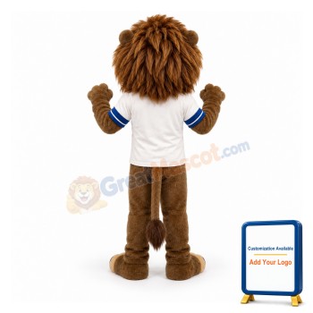 School Lion Mascot Costume