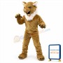College Fierce Wildcat Mascot Costume