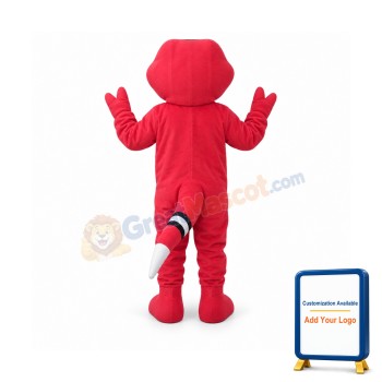 Red Rattler Lightweight Mascot Costume