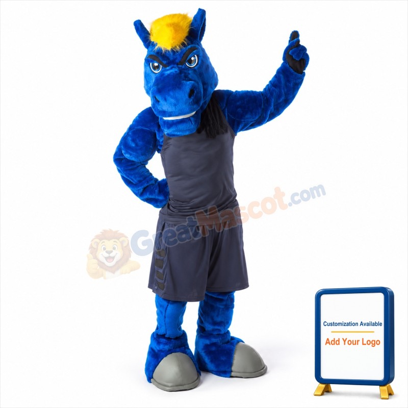 College Chargers Mascot Costume