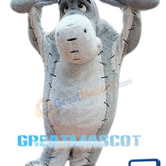 Eeyore Donkey Mascot Costume