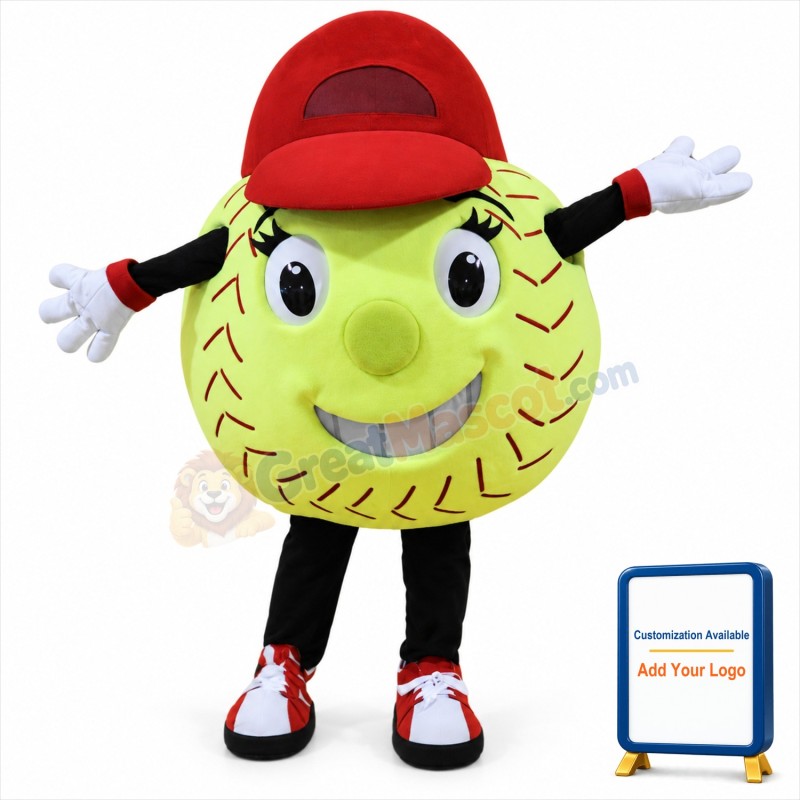 Softball Mascot Costume