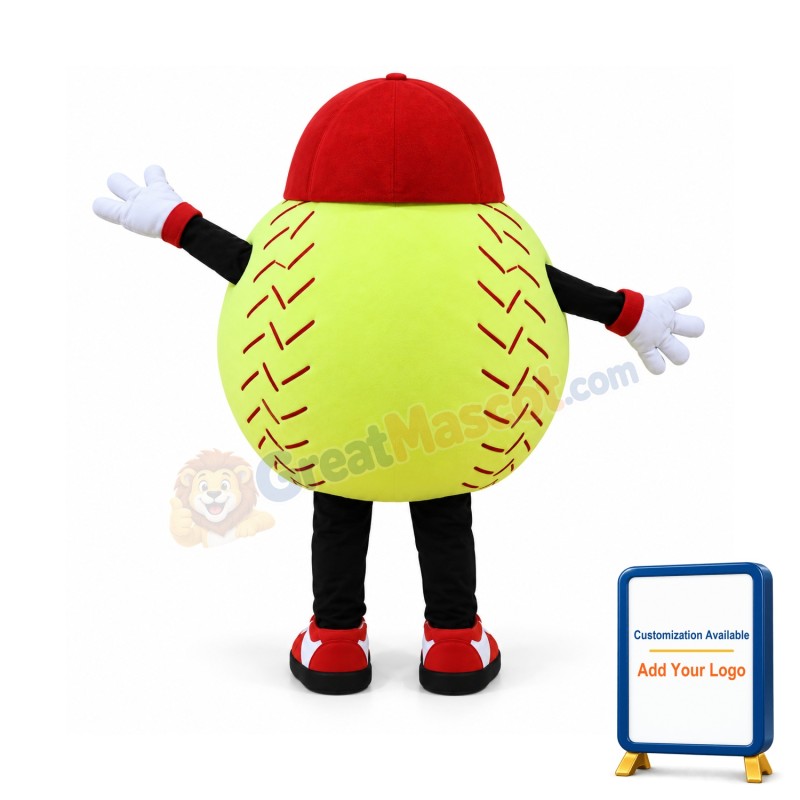 Softball Mascot Costume