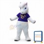 White Rabbit Mascot Costume