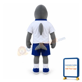 College Dolphin Mascot Costume