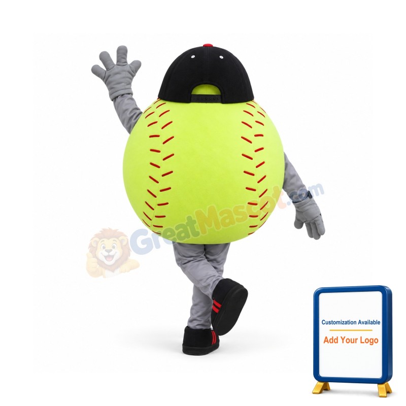 Softball Mascot Costume