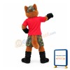 College Fox Mascot Costume