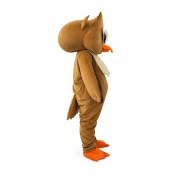 Brown Owl Mascot Costume