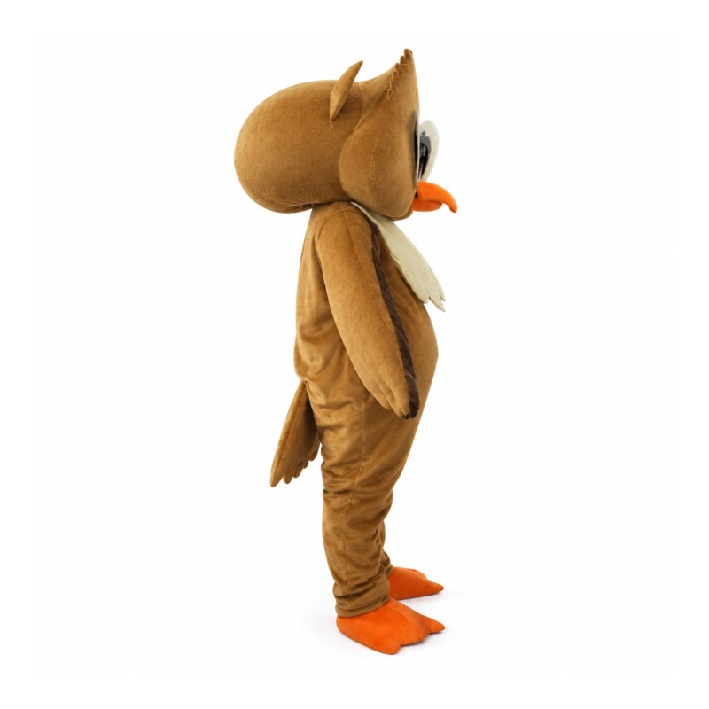 Brown Owl Mascot Costume