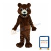 Brown Bear Mascot Costume