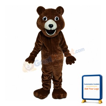 Brown Bear Mascot Costume