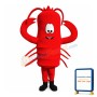 Red Lobster Mascot Costume