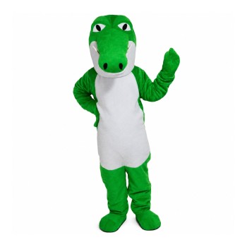 Green Crocodile Mascot Costume
