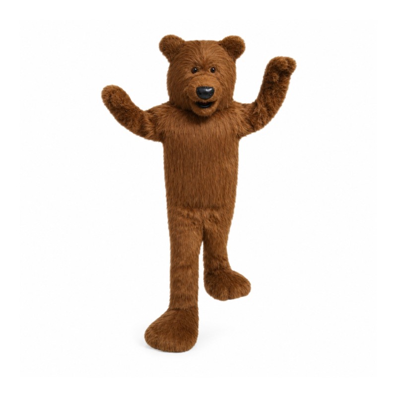 Plush Brown Mascot Costume