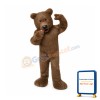 Plush Brown Mascot Costume