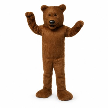 Plush Brown Mascot Costume