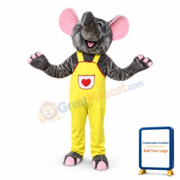 Gray Elephant Mascot Costumes