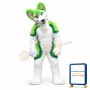 Husky Plush materia Mascot Costume